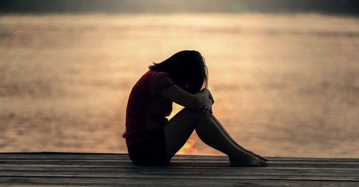 Sad Girl Feeling Alone Image & Photo (Free Trial)