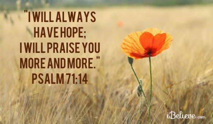 I Will Praise You More and More