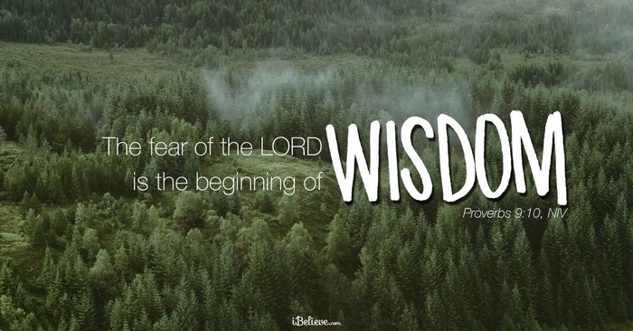 Your Daily Verse - Proverbs 9:10