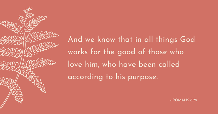 Your Daily Verse - Romans 8:28