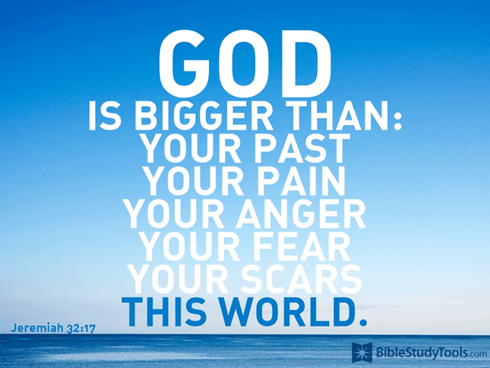 God is Bigger Than Your Past