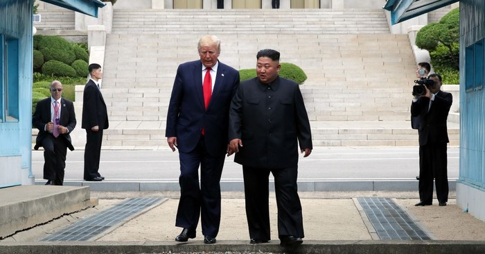 President Trump Becomes First Sitting President to Step Foot in North Korea