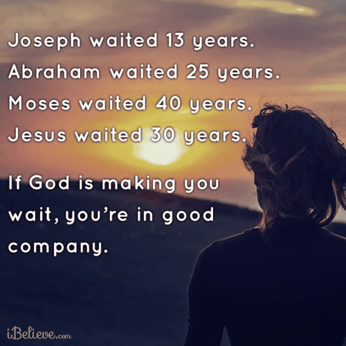 If God Is Making You Wait