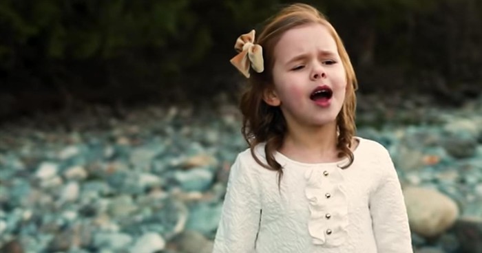  7-Year-Old Claire Crosby Sings 'I Know My Redeemer Lives'