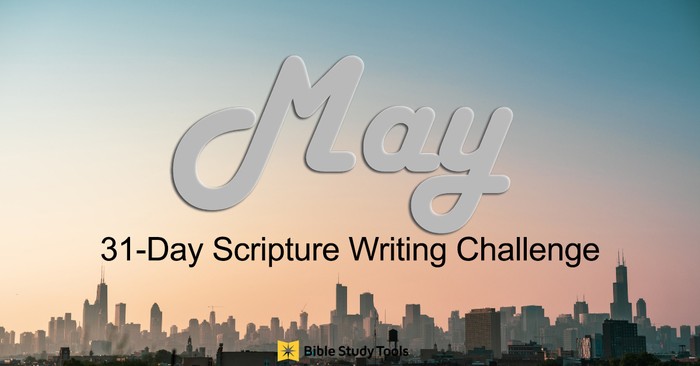 May (2022) Scripture Writing Challenge 
