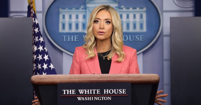 White House Press Secretary Kayleigh McEnany Tests Positive for COVID-19