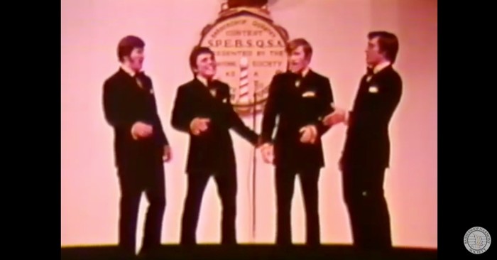 Classic Barbershop Quartet Performance Of 'Good Old Days'
