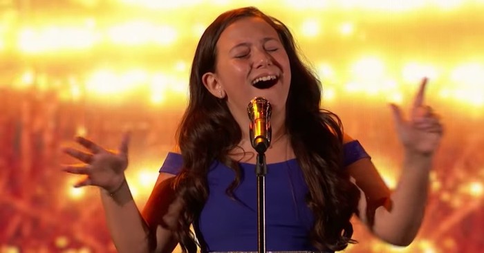 10-Year-Old Roberta Battaglia Sings 'You Say' On AGT