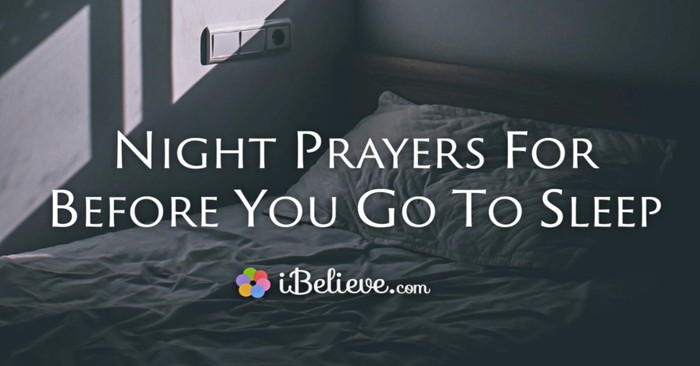 Night Prayers Before Sleeping - Pray at Bedtime for Peaceful Rest