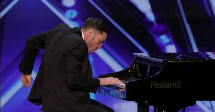 Piano Audition Turns Into Dance On America's Got Talent