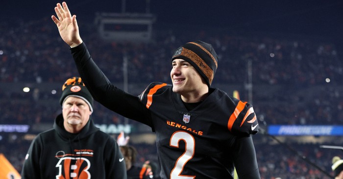 Bengals Kicker Evan McPherson Praises God after Making Game-Winning Kick over Titans