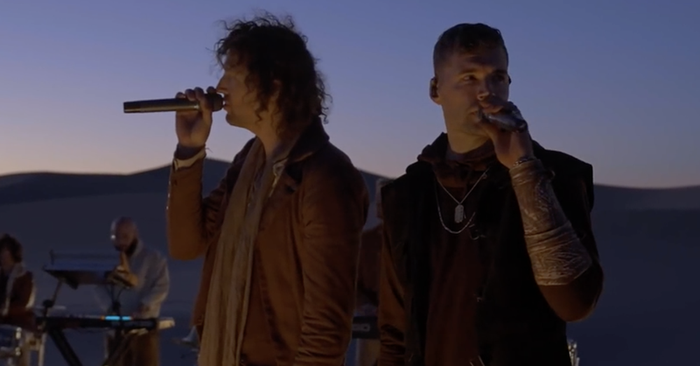 'For God Is With Us' For King And Country Live From The Mojave Desert