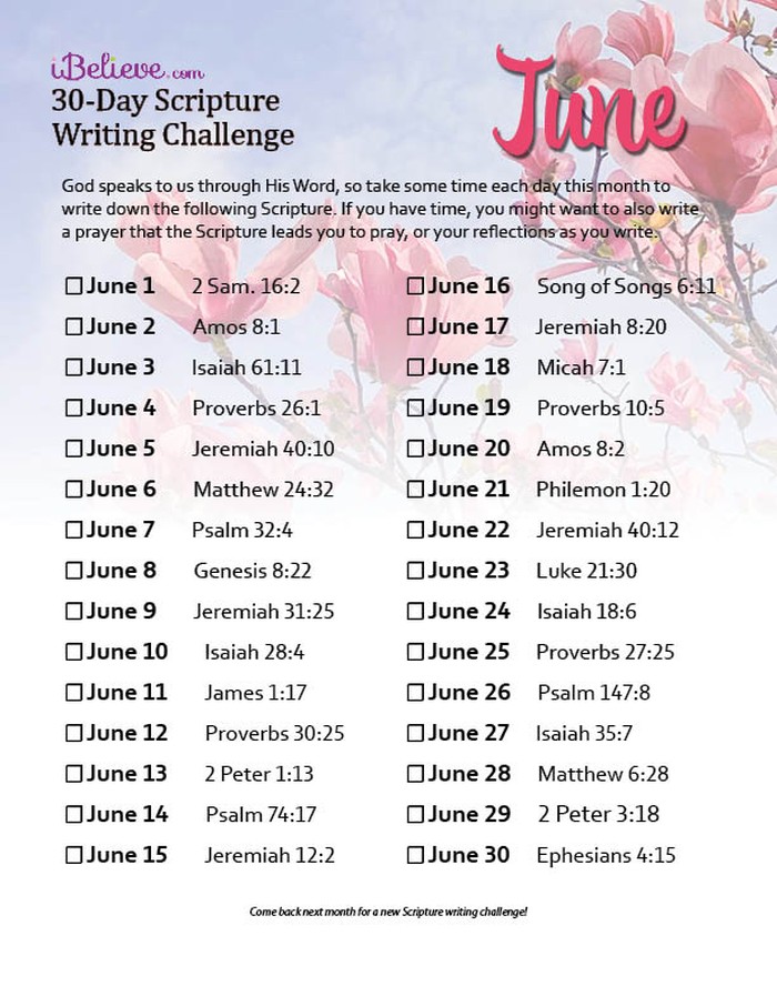 june photo challenge