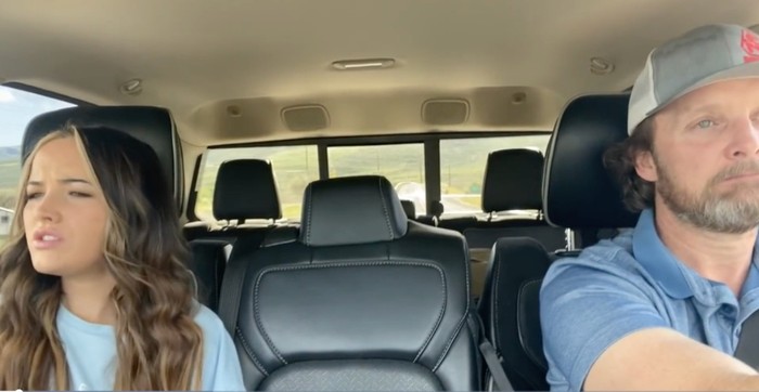 Dad Fights Back Tears As Daughter Sings In The Car On The Way To Graduation