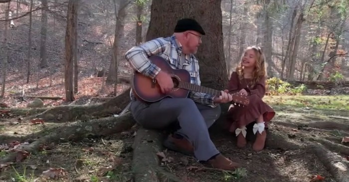 Adorable Little Girl Sings ‘Grandpa, Tell Me ‘Bout The Good Old Days’