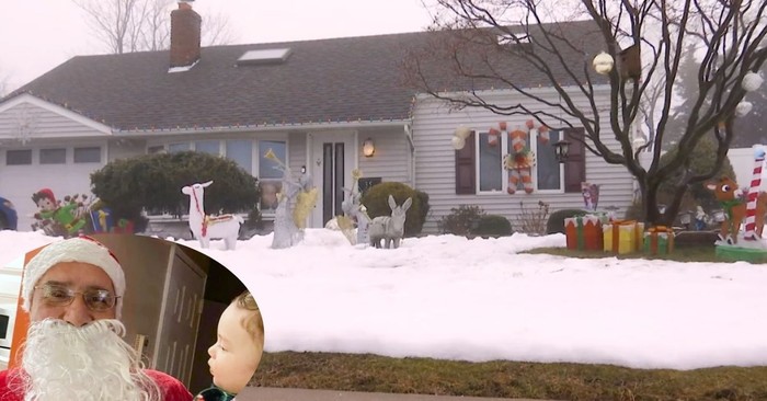 Mourning Family Is Shamed for Leaving up Christmas Lights So Neighbors Step in