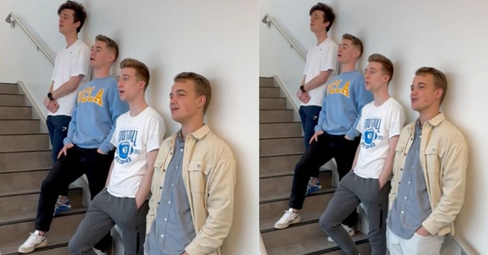 Young Men Stunning A Cappella Cover Of ‘Surfer Girl’ by The Beach Boys 