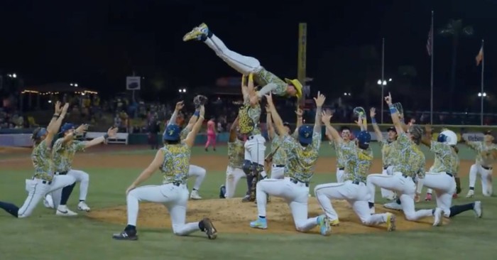 Baseball Players Perfectly Recreate Iconic 'Dirty Dancing' Scene