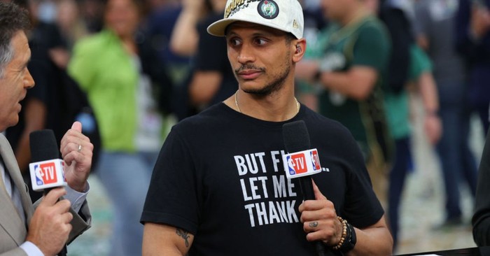 Celtics Coach Testifies with Bold Shirt Proclaiming ‘But First … Let Me Thank God’ 