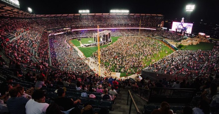 Harvest Crusade’s Gospel Message Attracts 50,000 to Angel Stadium and 5,000 Commit to Christ