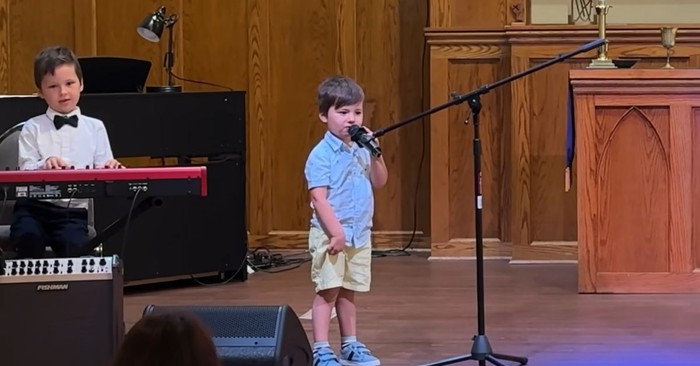 3-Year-Old's Heartwarming Cover of 'Goodness of God'