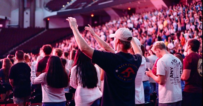 A Night of Worship at Texas A&M Arena Draws Thousands, Hundreds Surrender to Christ