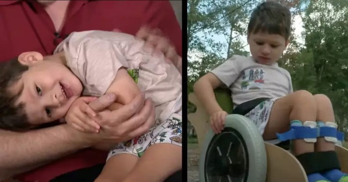 Parents Overwhelmed As Students Step in to Create Special Wheelchair for Their Disabled Son