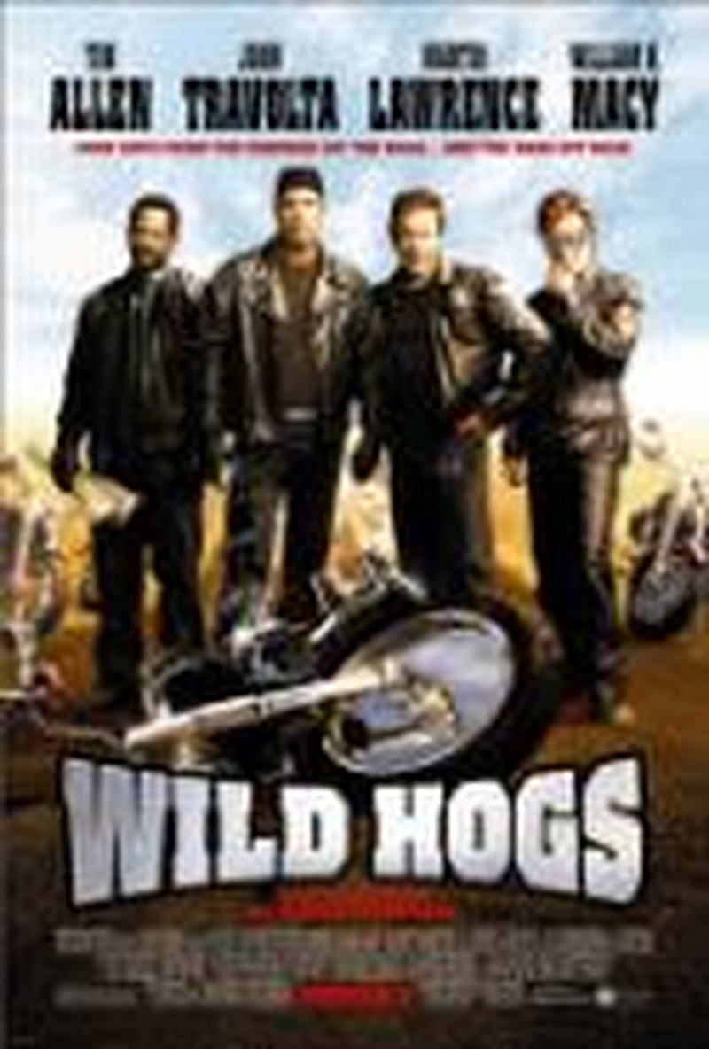 Raunchy <i>Wild Hogs</i> Belongs in the Slop Bucket