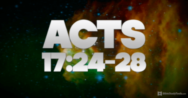 In HIM We Live and Move - Acts 17 COMES ALIVE!