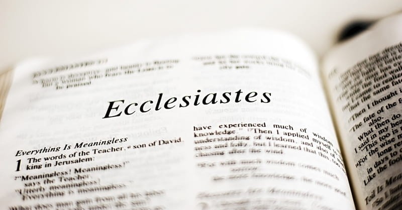 What's the Message of Ecclesiastes?