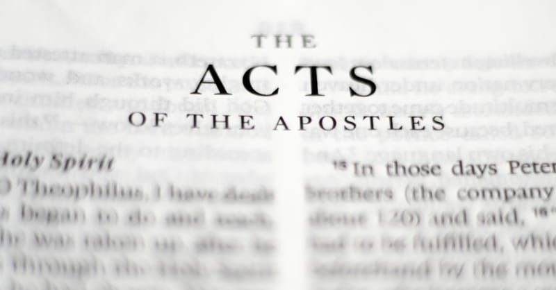 What is the Message of the Book of Acts?