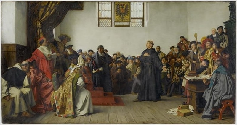 6. Roman Emperor Charles V declared Luther a notorious heretic. 