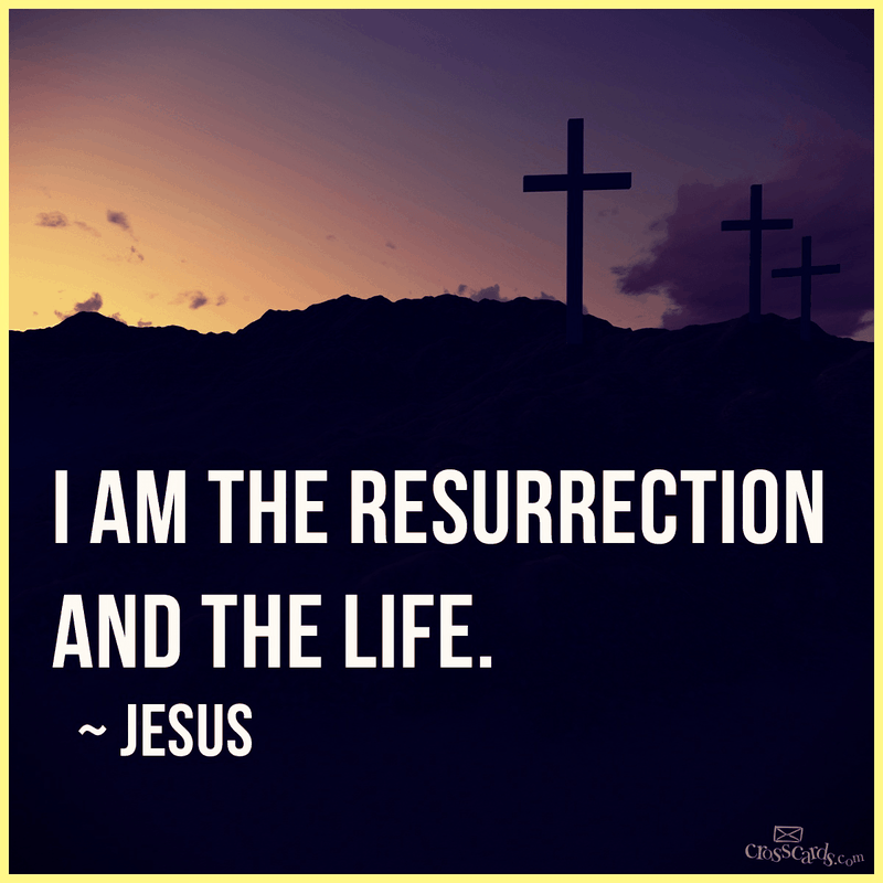 i am the resurrection and the life icon