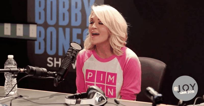 Carrie Underwood Performs 'I Will Always Love You' On Radio Show