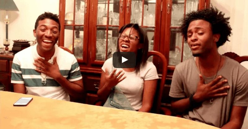 3 Teens Sing Beautiful Cover Of 'How Can It Be'