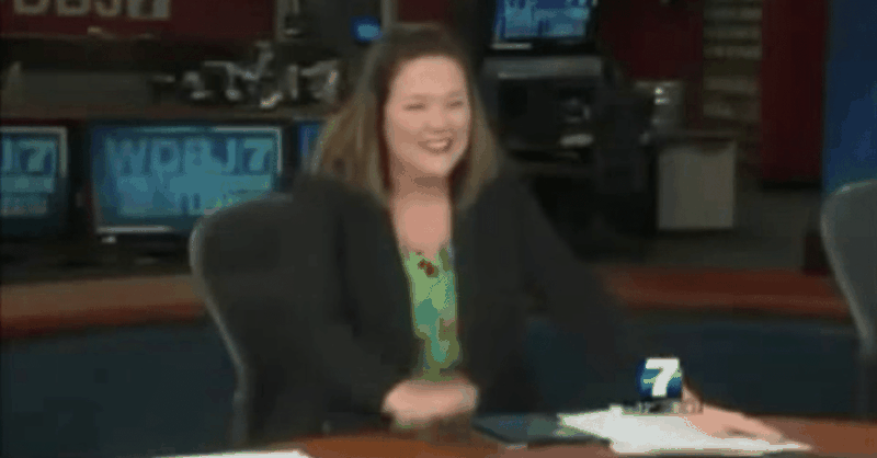 News Anchor Cannot Stop Laughing At News Story