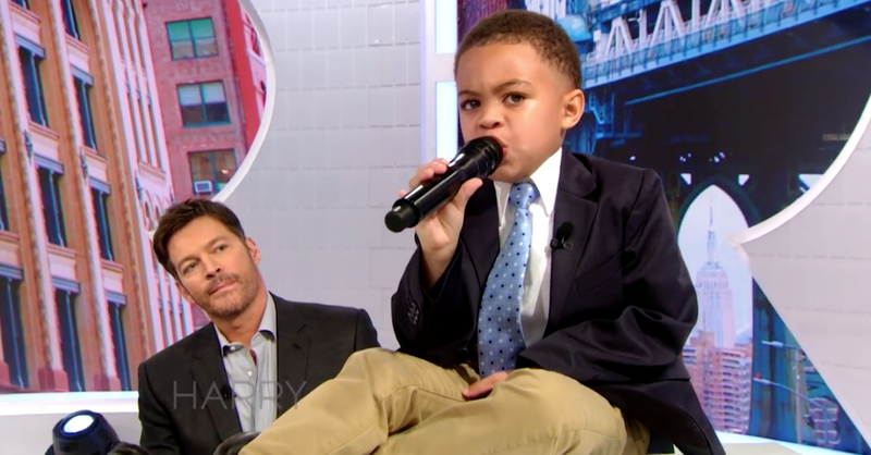 Harry Connick Jr. And Toddler Perform Duet Of 'He's Sweet I Know'