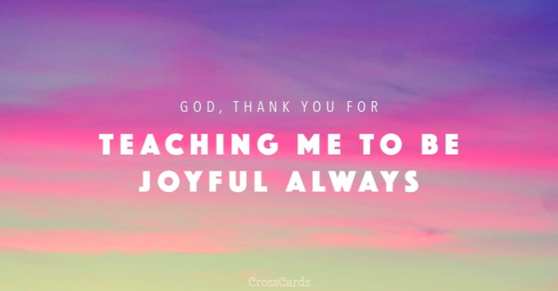 thank you god for everything