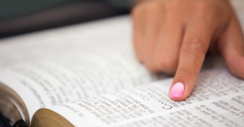 finger pointing on Bible, unforgivable sin bible verse