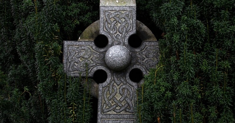 Irish Blessing, Celtic prayer large wood sign, May the road rise up to -  Wahl to Wall Word Love