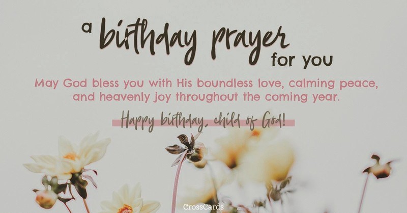 birthday prayer