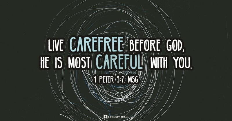 Cast All Your Cares on Him - Verse Meaning and Promise