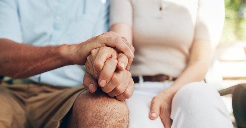 couple holding hands, will we recognize our loved ones in heaven