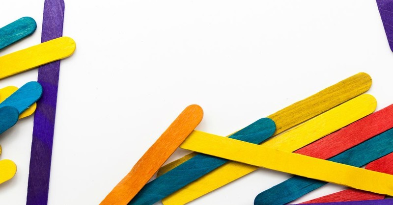 5. Put on an airshow with popsicle stick airplanes.