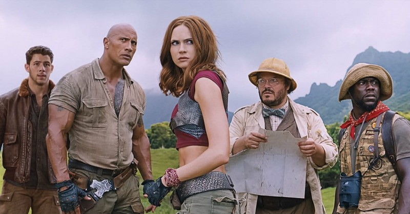 <i>Jumanji</i> 2017: JUst fun MAN, GEE