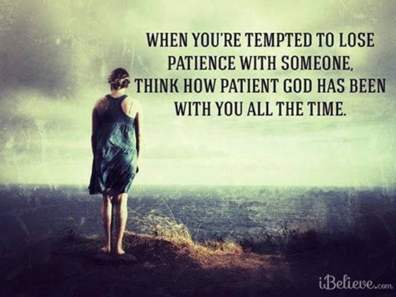 Before You Lose Patience...
