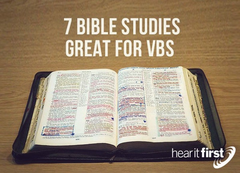7 Bible Studies Great For VBS (Vacation Bible School)