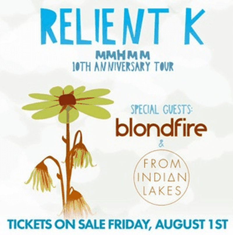 Relient K Announces MmHmm 10th Anniversary Tour This Fall
