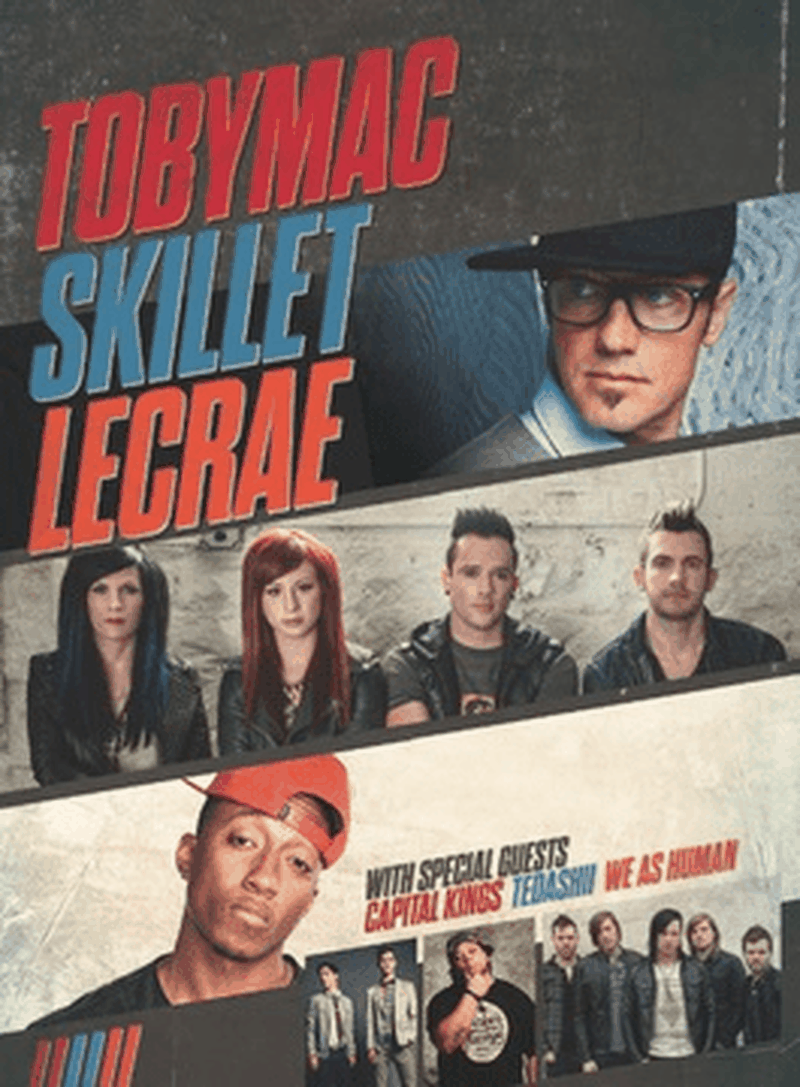 TobyMac, Skillet and LeCrae Join Forces to Thrill Crowds on Summer Shed Tour
