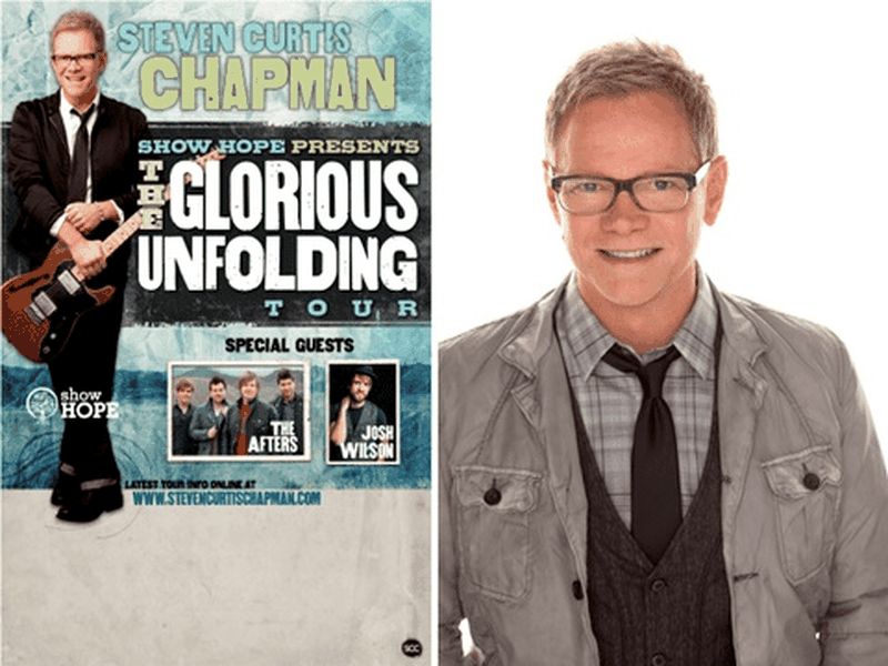 Steven Curtis Chapman Announces "The Glorious Unfolding Tour" Presented by Show Hope